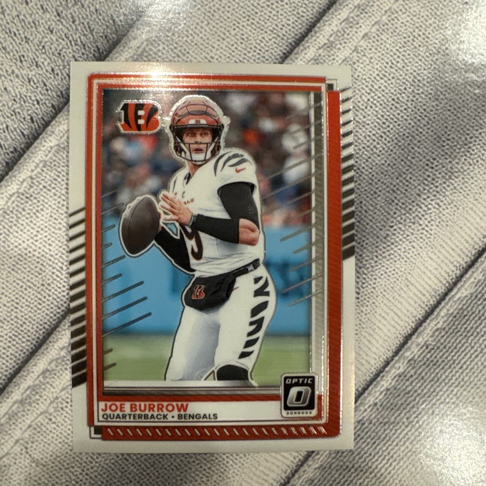 2025 Donruss Optic Prizm Joe Burrow Cincinnati Bengals